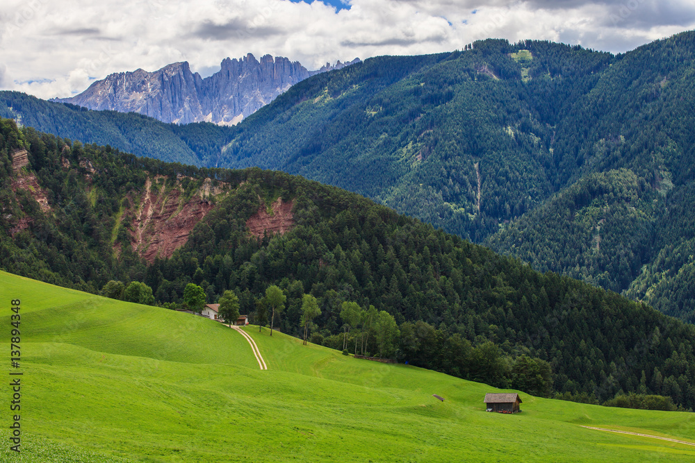 Amazing Dolomites Mountains