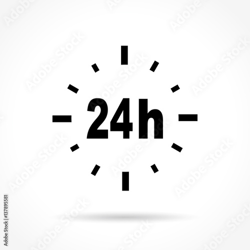 twenty four hours icon