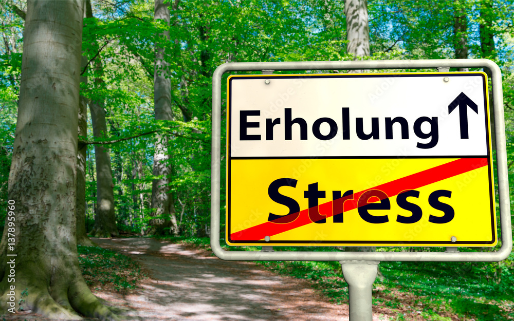 Erholung statt Stress