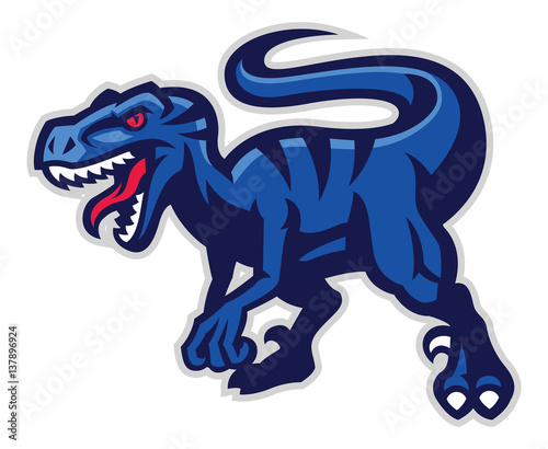 velociraptor mascot