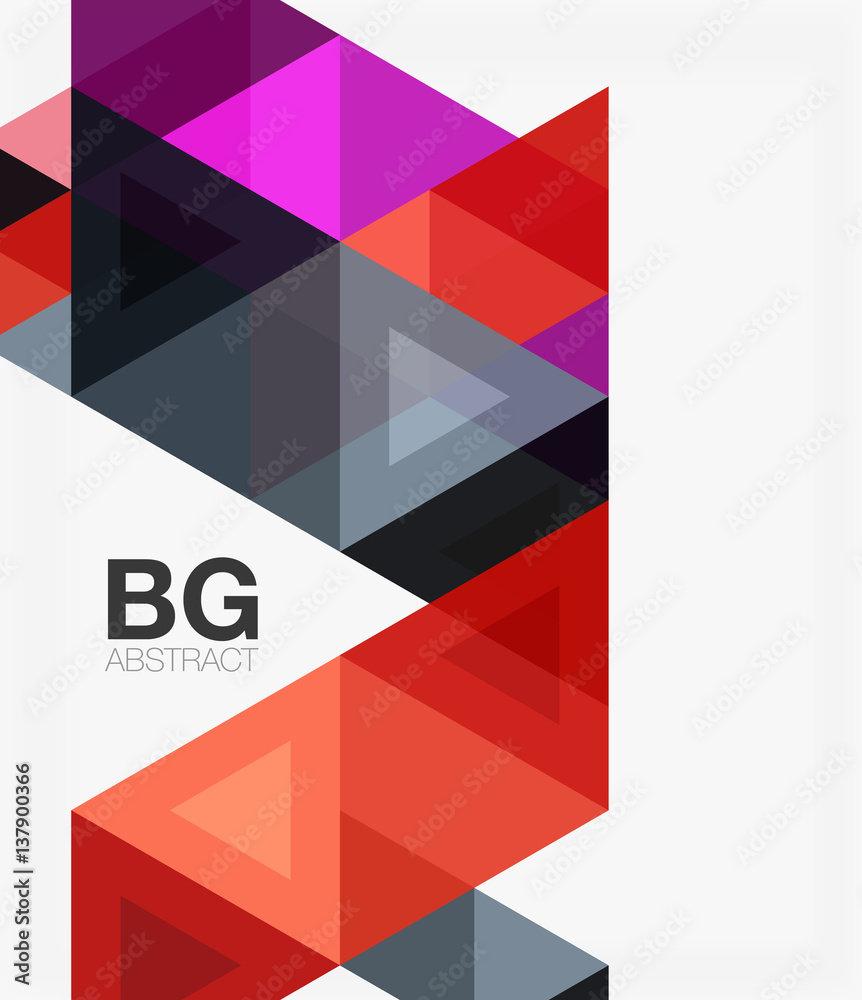 Triangles abstract background Triangles abstract background