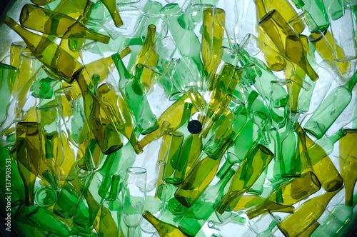 Принти на полотні Recycling glass