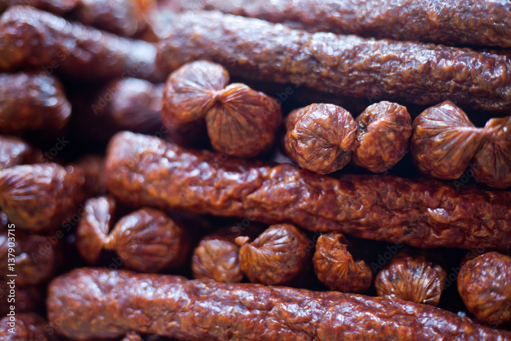 Sausages from pork Sausages from pork