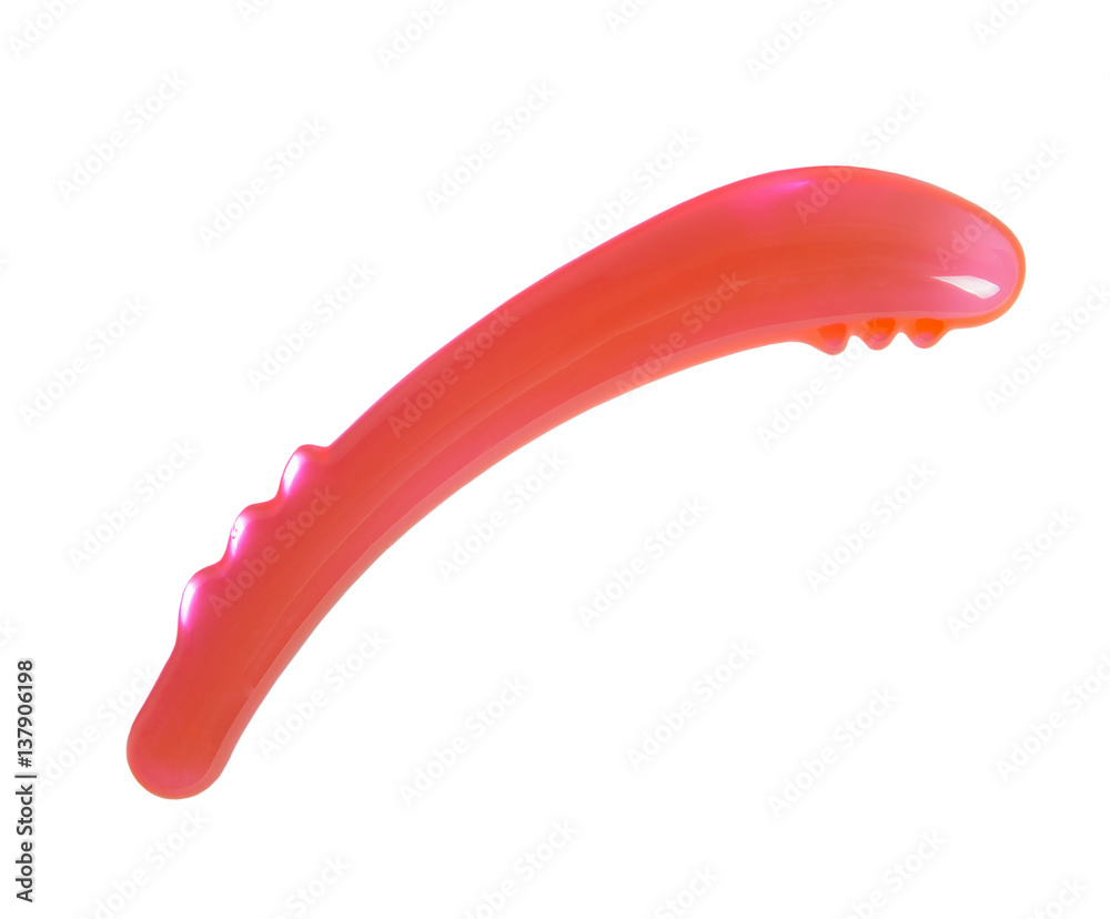 Pink stick - sex toy isolated Pink stick - sex toy isolated