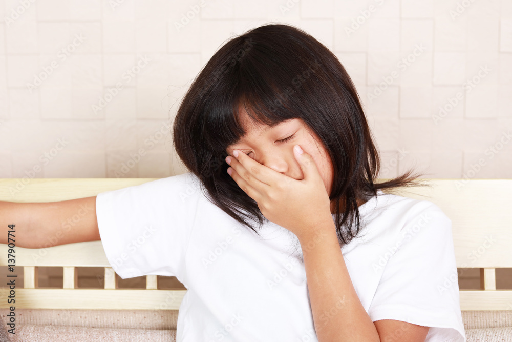 疲れた女の子 疲れた女の子
