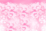  Valentine's day abstract background of soft pink, white bokeh blur hearts. Festive valentine backdrop.