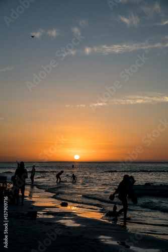 Sonnenuntergang Mexiko Holbox © renewimmer