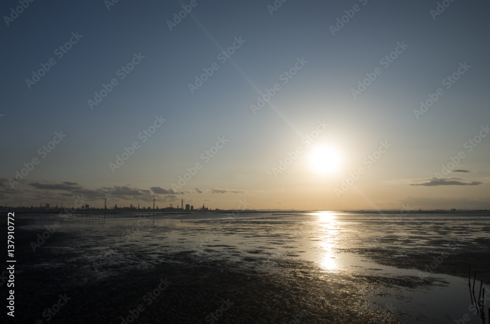 Naklejka premium Seaside