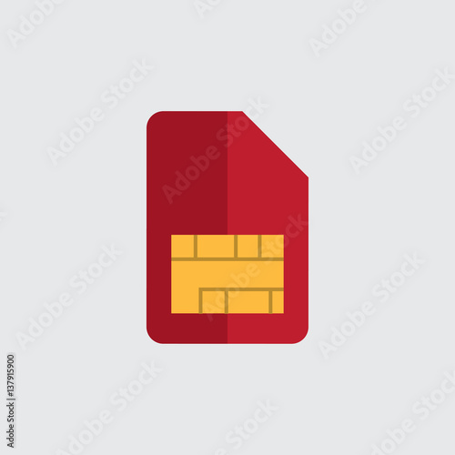 sim card icon photo