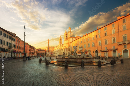 Photography Piazza Navona, Rome. Italy