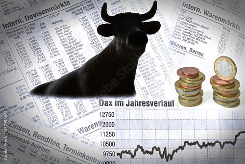 Obraz na płótnie Finanzwelt