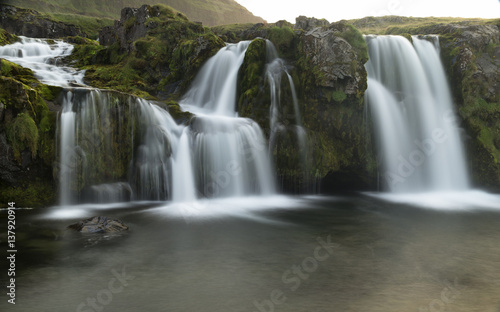 The famous Godafoss in Iceland