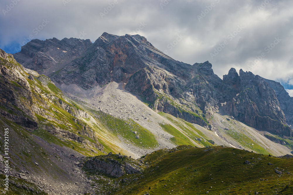 Amazing view of Serene Mountain Valley, Albania Amazing view of Serene Mountain Valley, Albania