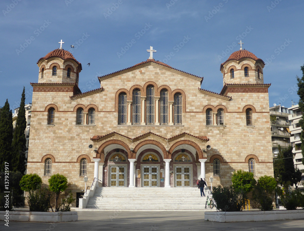 Orthodox church in Athens, Greece