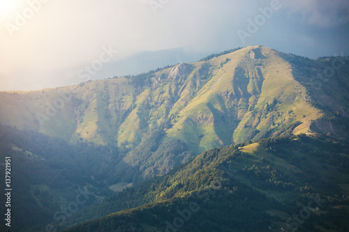 Amazing mountain landscape in Prokletije National Park, Montenegro