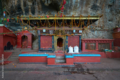 Sheshnarayan Temple in Pharping, Nepal photo