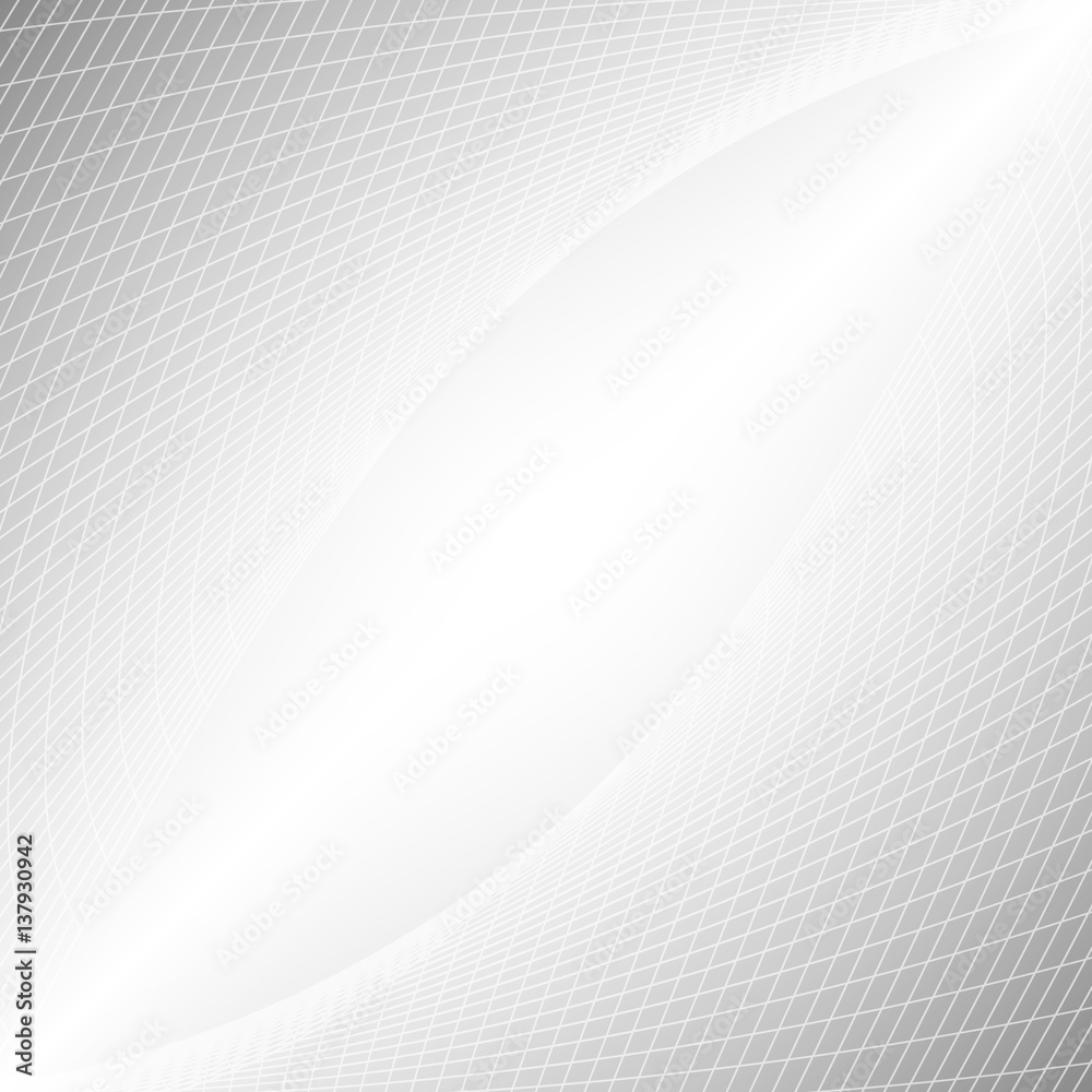 White grid abstract in perspective concept on grey background vector illustration White grid abstract in perspective concept on grey background vector illustration