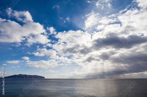 函館山と下北半島