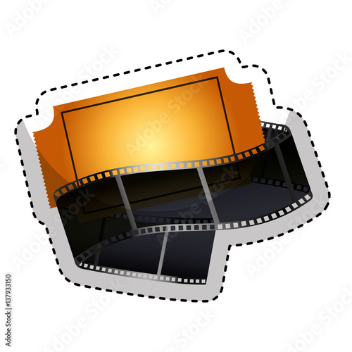 tape record isolated icon vector illustration design