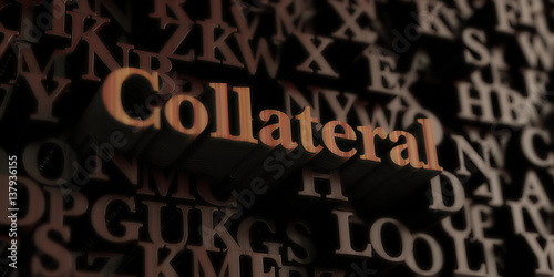 Canvas Print collateral - Wooden 3D rendered letters/message