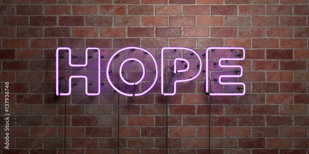 Hope cheap neon light