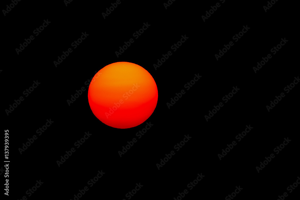 The beautiful sun in twilight The beautiful sun in twilight