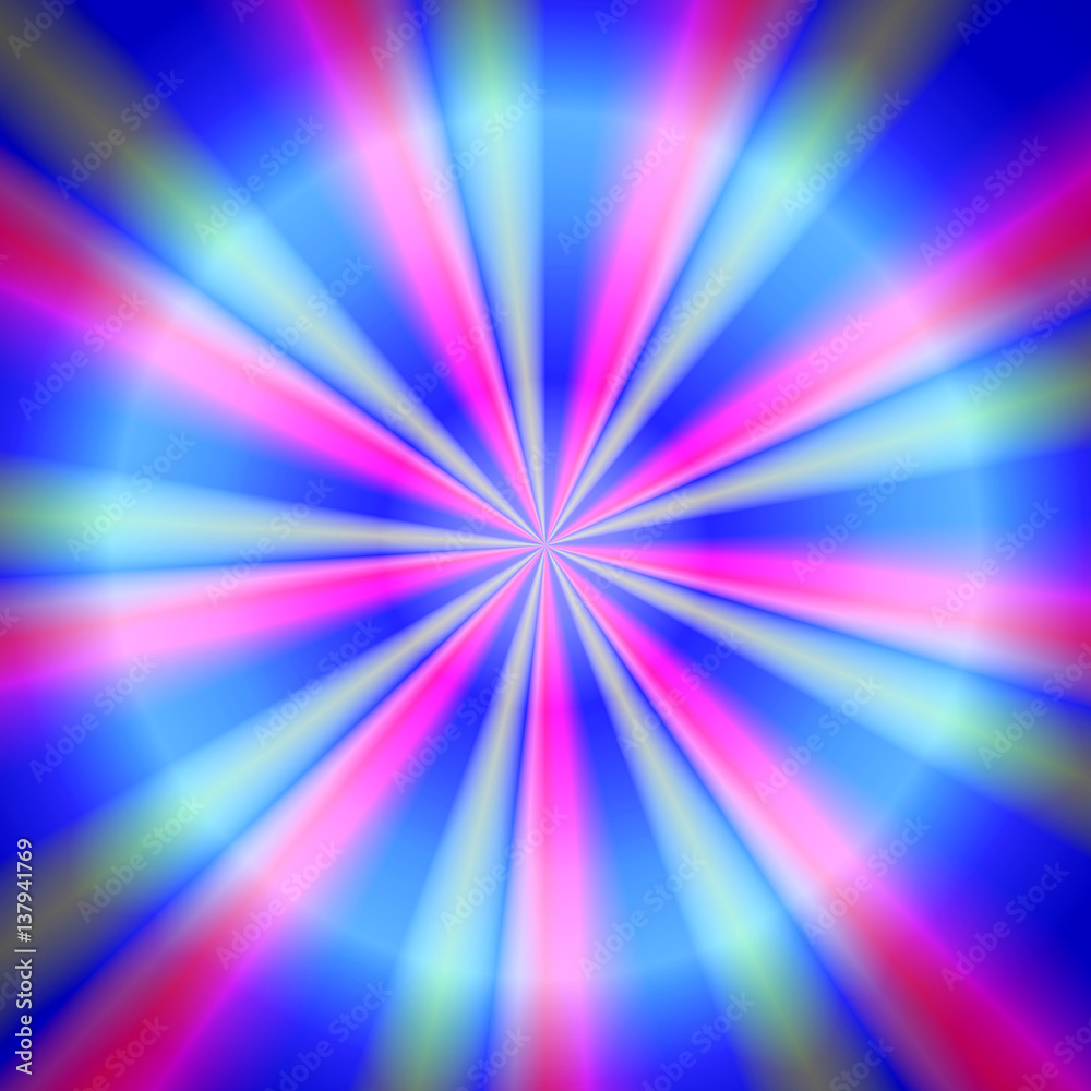 Fototapeta premium Colorful abstract background. Raster version.