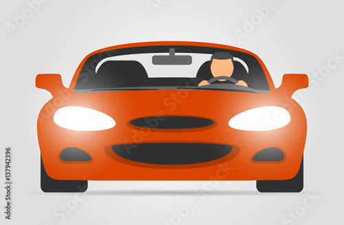Driver in car