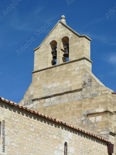Charente-Maritime - Trizay - Clocher de l'Eglise Notre-Dame de Monthérault