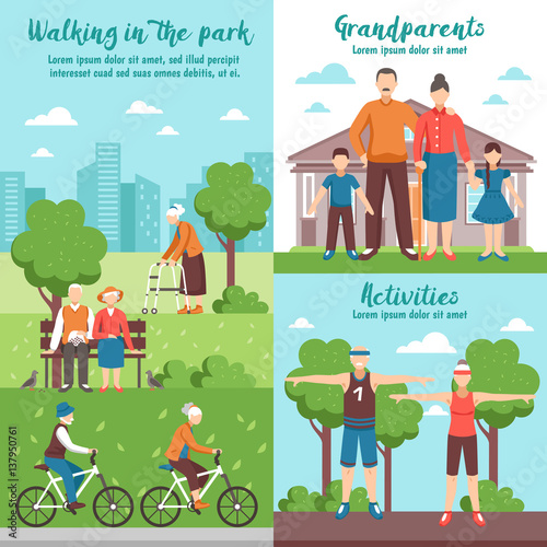 Active Grandparents Outdoor Compositions
