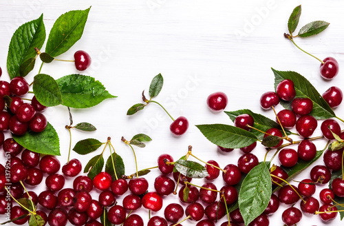 Fresh cherries