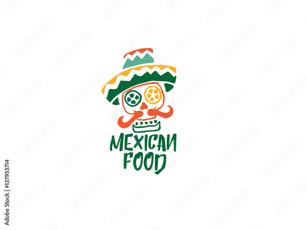 mexican food logo mexican food logo