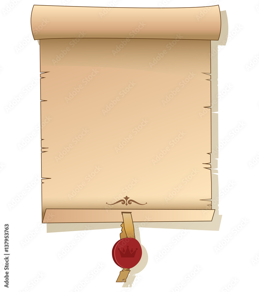 Ancient Scroll. Old Scroll Paper. Background With Signet. Vector Template. Old Scroll Paper Template. Old Scroll Paper Printable. Stock Vector | Adobe Stock ancient-scroll-old-scroll-paper-background-with-signet-vector-template-old-scroll-paper-template-old-scroll-paper-printable-stock-vector-adobe-stock