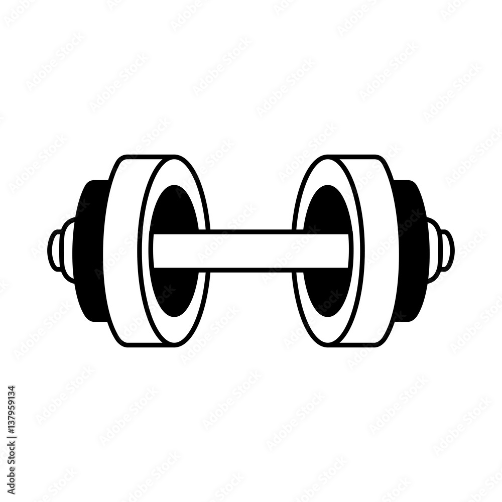 weight lifting equipment icon vector illustration design weight lifting equipment icon vector illustration design
