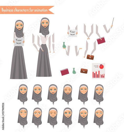 Business Woman for animation