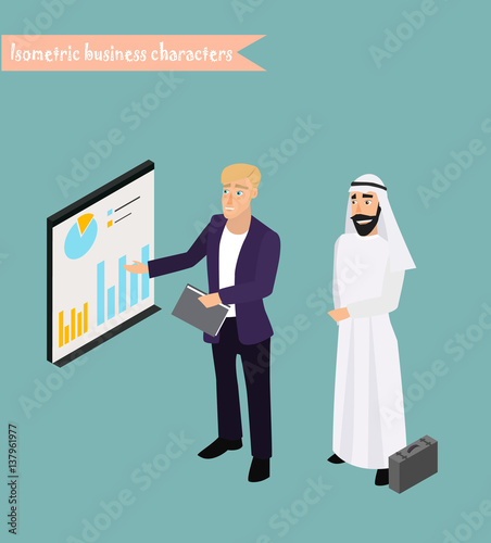 Arab Business People Meeting