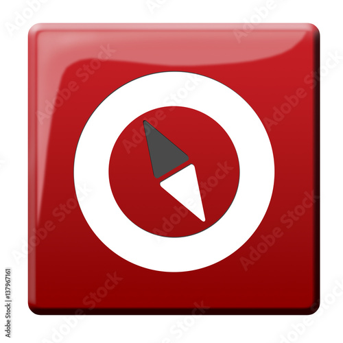 Free Download Kompass Button - GFXLoad