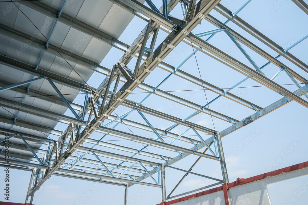 Steel frame structure