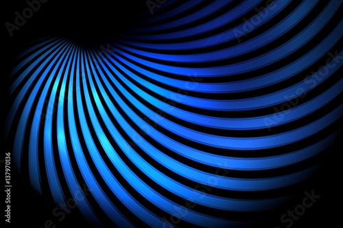 3D rendering abstract fractal light background