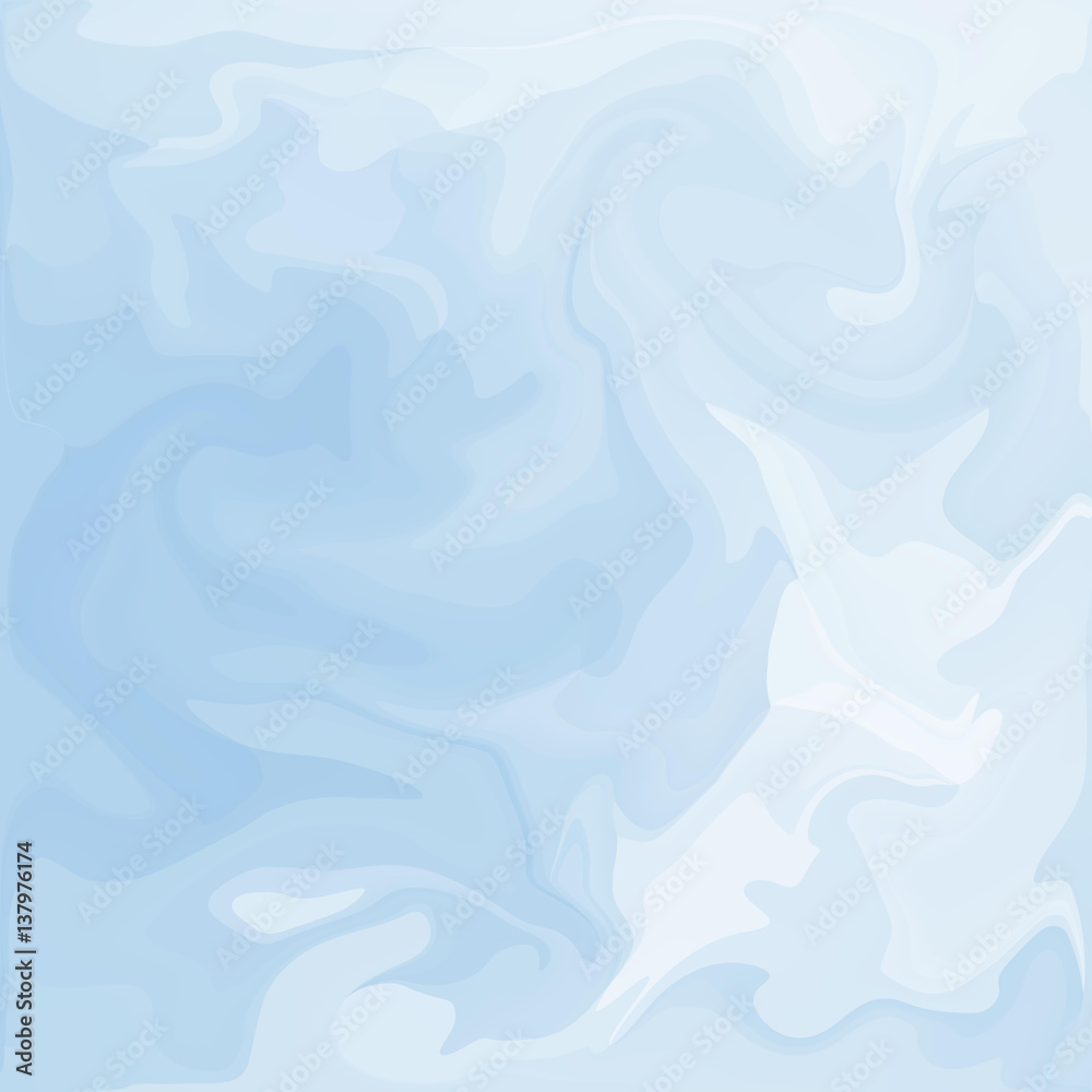 Obraz premium Blue Digital Acrylic Color Swirl Or Similar Marble Twist Texture Background