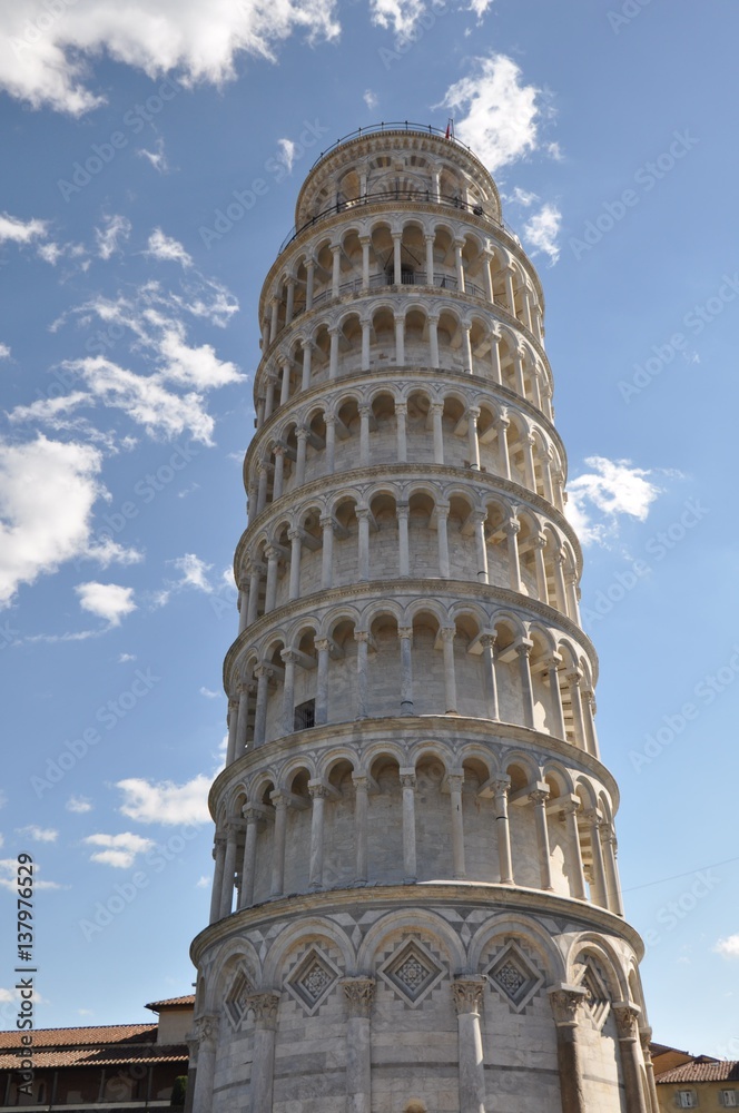 Pisa, home of the famous Leaning Tower