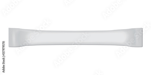 Packaging sweets for your logo and design. Easy to change colors.EPS10