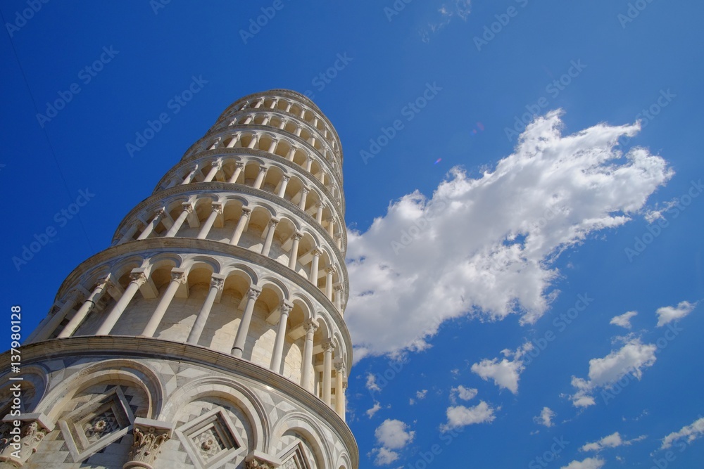 Pisa, home of the famous Leaning Tower 