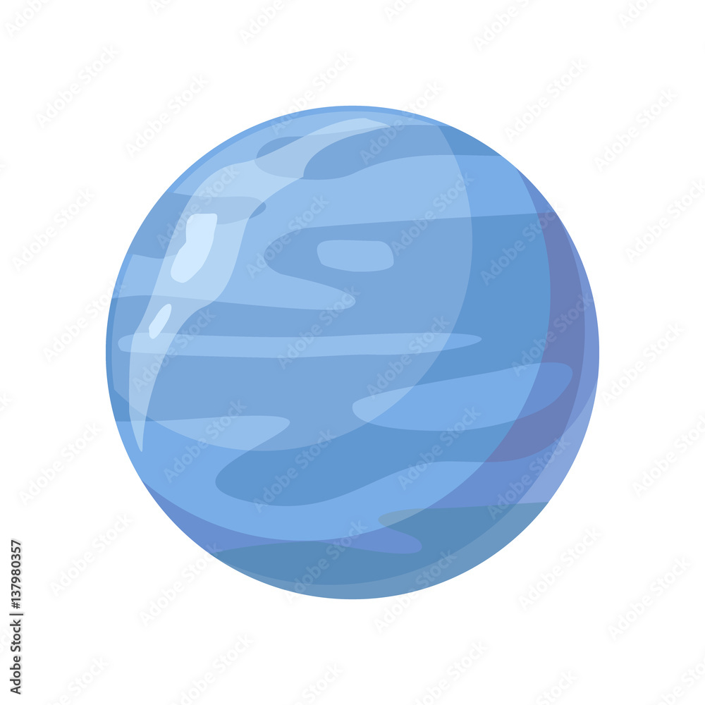Neptune Planet. Sun System. Universe. Vector Neptune Planet. Sun System. Universe. Vector