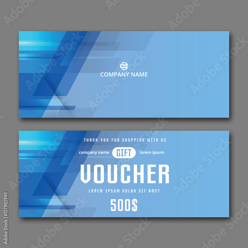 Gift Voucher Template.