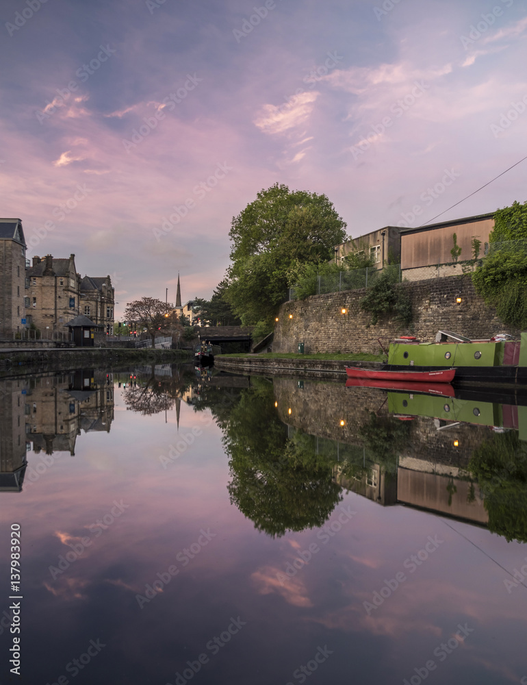 Lancaster river reflection