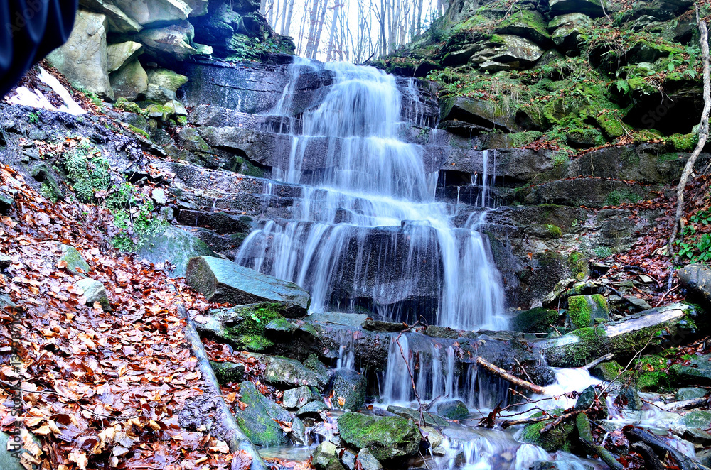 Naklejka premium wodospad