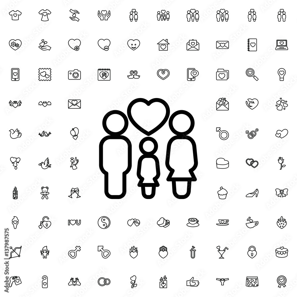 family icon illustration family icon illustration