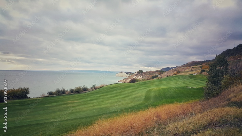 Naklejka premium Luxury golf course near Varna, Bulgaria