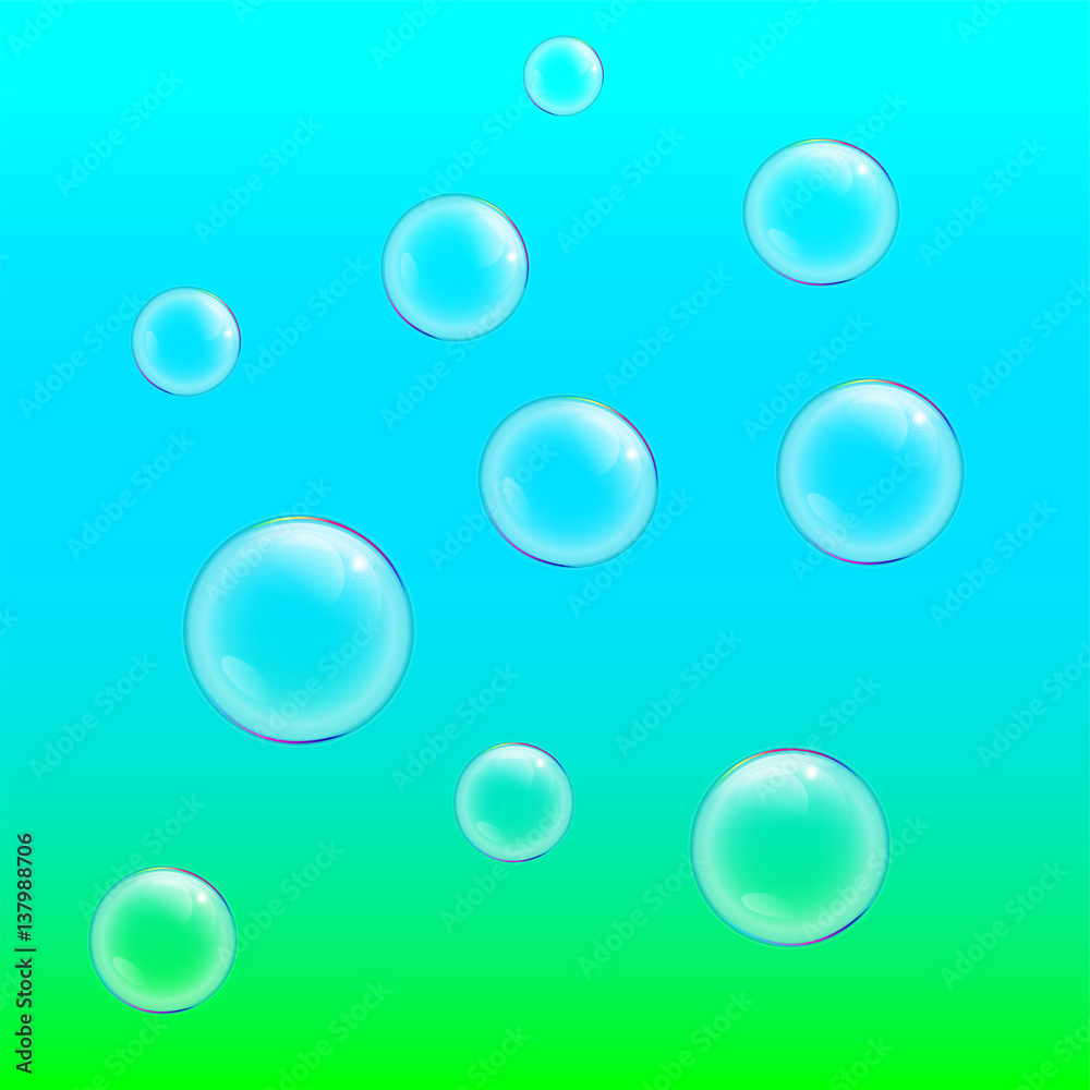 BUBBLES funny illustration BUBBLES funny illustration